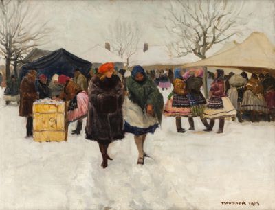 Trh v zime